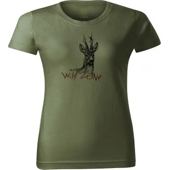 Dámské tričko WILDZONE dámské tričko se srncem Velikost: XXL