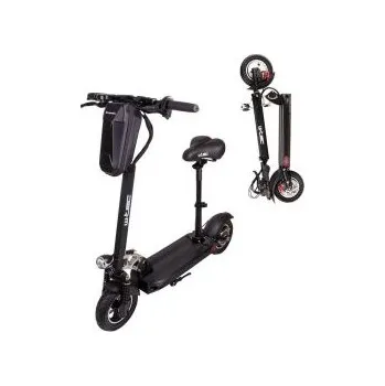 Elektrokoloběžka Elektrická koloběžka W-TEC Tenmark III 10" - model 2026 se sedátkem a brašnou - bílá