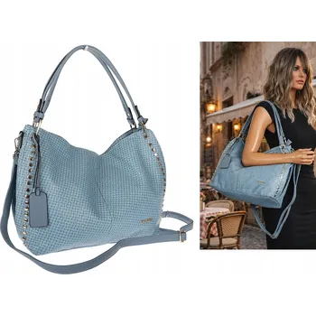 Kabelka CHARRO kabelka eko kůže modrá