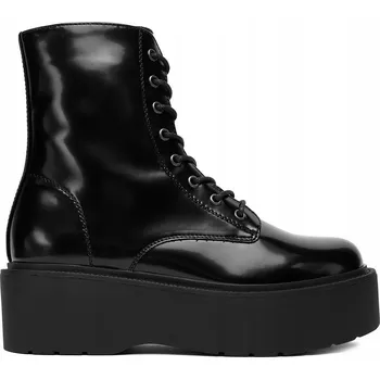 Dámské kozačky Deezee dámské černé kozačky 12663-4