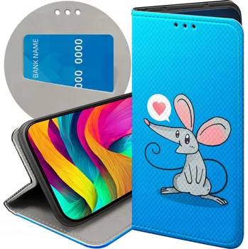 Pouzdro na mobilní telefon Flipové pouzdro Hello Case pro Motorola Moto G31 modré