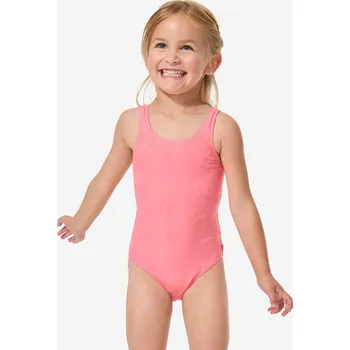 Kojenecké oblečení NABAIJI Dívčí jednodílné plavky pro nejmenší Julia 4-5 LET RŮŽOVÁ
