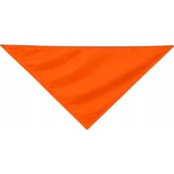 Šátek Oranžová - Trojcípý šátek 100×70 cm šátek | školy poutě |