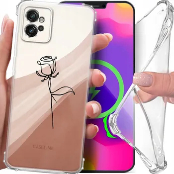 Pouzdro na mobilní telefon Zadní Kryt Caseline pro Motorola Moto G32 bezbarvý