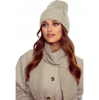 Čepice Zimní čepice Majka béžová univerzální velikost