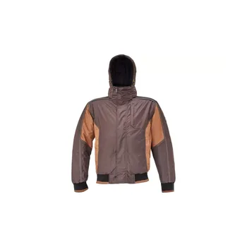 pracovní bunda CERVA DAYBORO pilot bunda tm.hnědá 3XL hnědá/černá