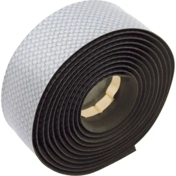 Páska na řídítka jízdního kola Velo Road . Pu, šedá, karbonový vzhled VLT-005