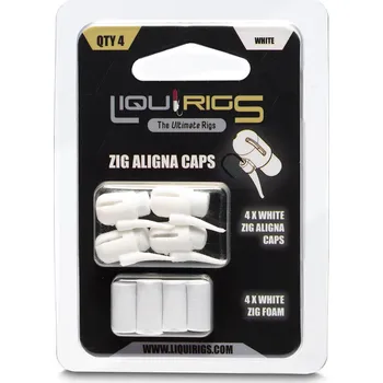 Umělá nástraha Liquirigs Liquid Zig montáž s plovoucí pěnou 4+4ks Varianta: Liquirigs Liquid Zig montáž s plovoucí pěnou 4+4ks černá