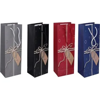 Dárková taška Dárková taška na láhev M 12x35x9 cm Celorok (W044904)