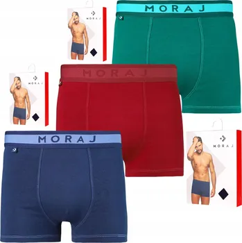 MORAJ Pánské bavlněné boxerky, sada XXL 3 kusy
