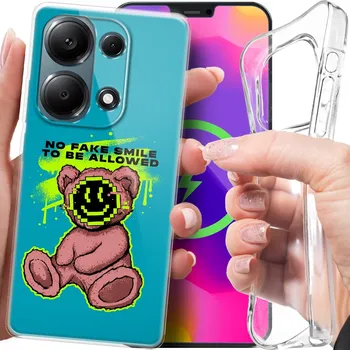 Pouzdro na mobilní telefon Zadní Kryt Caseline pro Xiaomi Redmi Note 13 Pro 4G bezbarvý