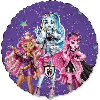 Balónek Fóliový balónek Monster High, FX, 46 cm (volně)