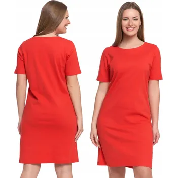 Dámské šaty ŠATY dámské MORAJ tričkové letní s krátkým rukávem, délka ke kolenům, velikost L