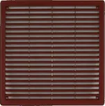 Haco Větrací mřížka se síťovinou - krytka 25x25 cm hnědá