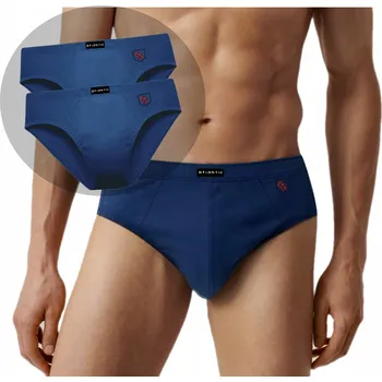 Slipy Pánské slipy ATLANTIC klasické slipy 2 kusy v balení, pohodlné a prodyšné MP-1158 M