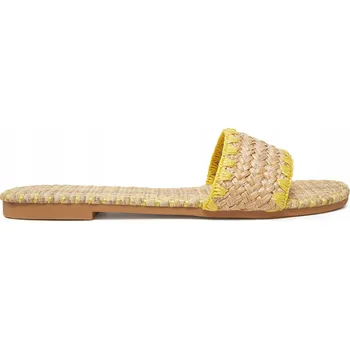 Dámské pantofle Deezee dámské nazouváky žluté BP6097-5