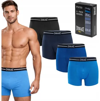 EVERLAST pánské bavlněné boxerky 4 ks vel. M mix barev