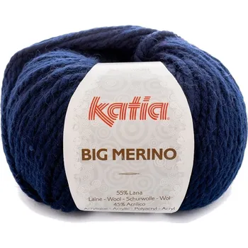 Příze Katia Big Merino 5 Dark Blue Pletací příze