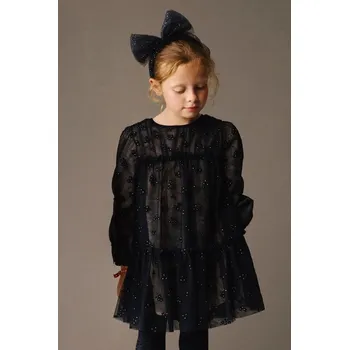 Dívčí šaty Dívčí šaty Mayoral 4919.6K.Mini.9BYA námořnická modř 59X, vel. 122