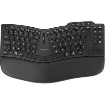 Počítač Kensington Pro Fit Ergo - klávesnice - dobíjecí compact TKL - QWERTY - portugalská - černá Vstupní zařízení