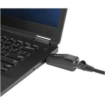 Síťová karta StarTech.com USB 3.0 to Gigabit Ethernet NIC Network Adapter - 10/100/100 Mbps Network Adapter - USB to Ethernet LAN Adapter - USB to RJ45 (USB31000NDS) - síťový adaptér - USB 3.0 - Gigabit Ethernet