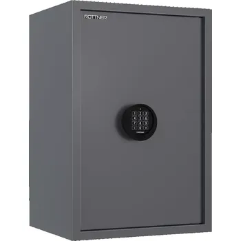 Trezor Rottner Praktik 65 EL S1, Min 15RU nábytkový trezor metalický antracit