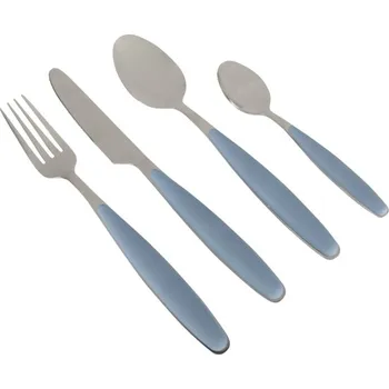 Příbor 16dílná sada příborů, Gimex Barva: Modrá