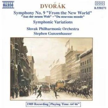 Zahraniční hudba CD Antonín Dvořák: Symphony No. 9 "From The New World" / Symphonic Variations 1992