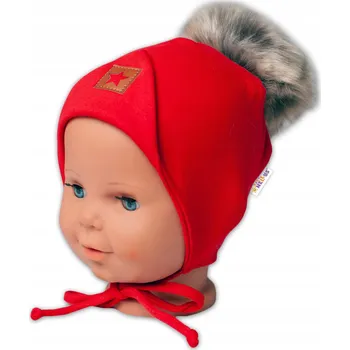 Čepice Zimní čepice miminka Baby Nellys velikost 56