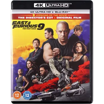 Blu-ray film Fast & Furious 9 Blu-ray 4K disk