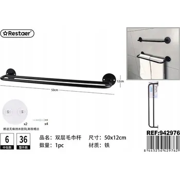 Držák na ručník Rest.aer - Dvojitý věšák na ručníky