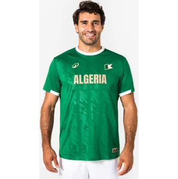 Fotbal KIPSTA Fotbalový dres Alžírsko pro dospělé 2XL BÍLÁ|ZELENÁ