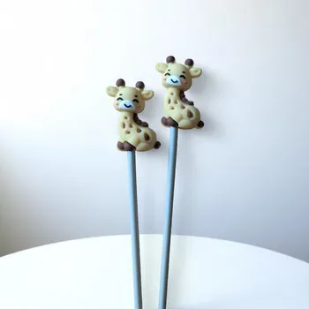 Nástroj na niť a příze Annie's Knit Zarážky na jehlice – giraffe