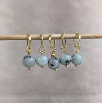 Nástroj na niť a příze Annie's Knit Značkovač Minerals –⁠⁠⁠⁠⁠⁠ šedý sezamový jaspis