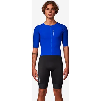 Neoprenové oblečení VAN RYSEL Pánská kombinéza na triatlon na dlouhé vzdálenosti RCR-X M MODRÁ|ČERNÁ