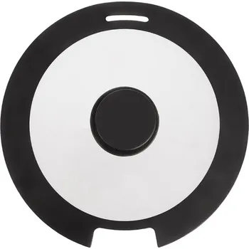 Poklice Skleněná poklice se silikonovým okrajem 29 cm