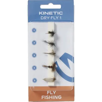 Sada mušek KINETIC DRY FLIES 1 5PCS