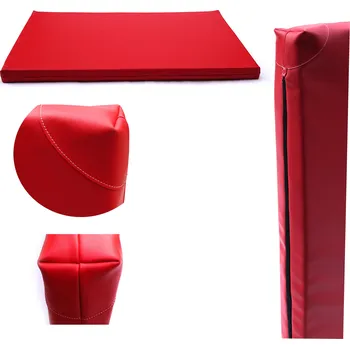 Žíněnka ShopJK GYMNASTICKÁ ŽÍNĚNKA 200x120x10 CM - ČERVENÁ (T25)