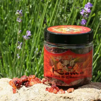 Vonný olej Kama - láska a přitažlivost - vykuřovací směs 68 g