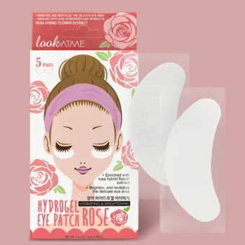 Péče o oční okolí Look At Me Hydro-Gel Eye Patch Rose hydrogelové náplasti pod oči 15 g