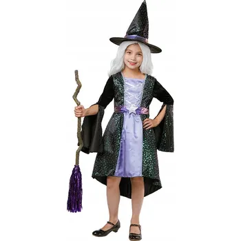 Karnevalový kostým Kostým Čarodějnice GoDan vel. 110-120