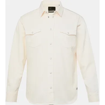 Pánská košile JP1880, Plus size Džínová košile JP1880, dlouhé rukávy, Kent límeček, Modern střih, do 8XL pro plnoštíhlé nadměrná velikost, 834953200-1452, bílý, 3XL, Plus size oblečení, Oblečení pro vysoké muže, Nadměrné velikosti, Oblečení pro plnoštíhlé.