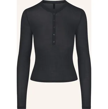 Skims Dámské Lounge Tričko Sheer Modal, onyx, 38