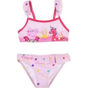 Dívčí plavky Kiddee Dívčí dvoudílné plavky Peppa Pig - pro předškoláky Velikost: 116