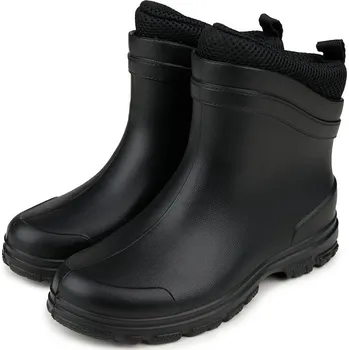 Dámské holínky Vlnka Zateplené dámské nízké holínky s vlněnou vložkou černá velikost obuv dospělí 39