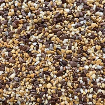 Obklad Báča Beton Obkladové desky z kamenného koberce Sandino Rozměry: Obklad 10 x 10 x 1 cm