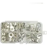 RICHMANN Sada neizolovaných kabelových oček 65 dílů