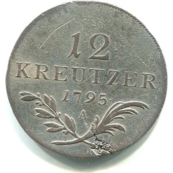 František II. 12 Kreuzer 1795/A. Wien. Ag.