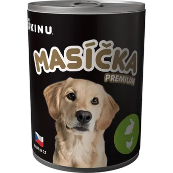 Krmivo pro psa Akinu MASÍČKA PREMIUM Mleté s králičím konzerva pro psy 400 g