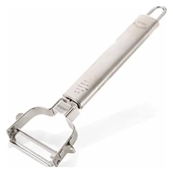 Kuchyňská škrabka Nerezová škrabka na zeleninu a ovoce Novabest Gigant Multi Peeler